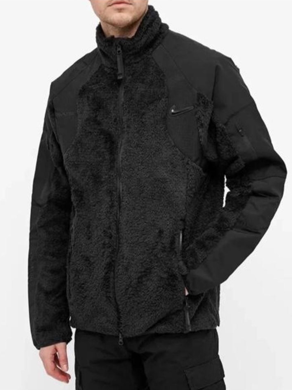 Nike × Drake Nocta Polartec Black Fleece Jacket Full Zip Men's 2XL Spring 2021